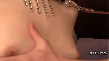 [Couple, Hard Sex, Rough] Tied Teens Squirt Hard